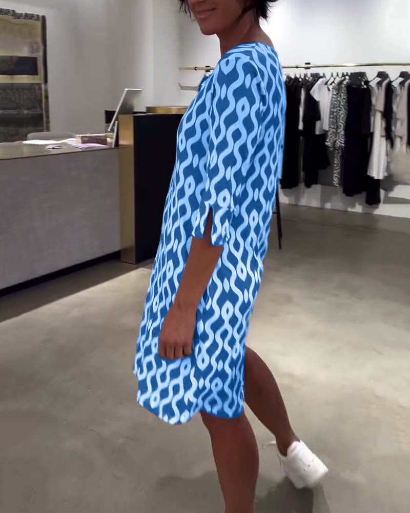 Ainara - שמלת מודפסות בעיצוב ייחודי ולנוחות מקסימלית