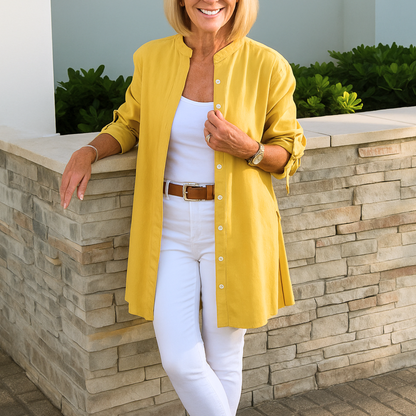 Blakely - חולצת שרוולים ארוכים אופנתית ומרעננת