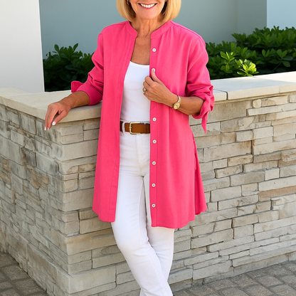 חולצת טוניקה ארוכה ומחמיאה לנשים