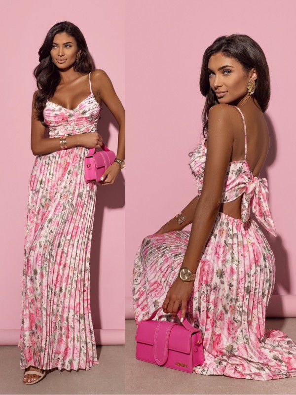 שמלת מקסי פרחונית מהממת לקיץ