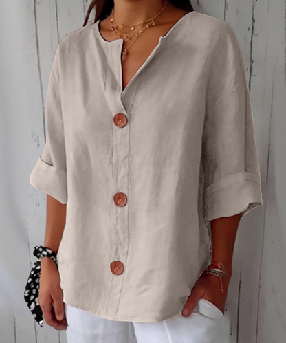 חולצה נוחה Karen Komfort™ | חולצה אלגנטית ונעימה עם התאמה מחמיאה