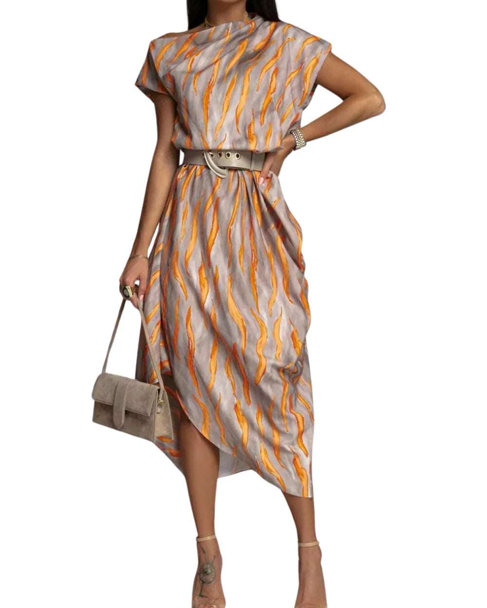 Angie - שמלה אלגנטית וסטיילית לאירועים מיוחדים