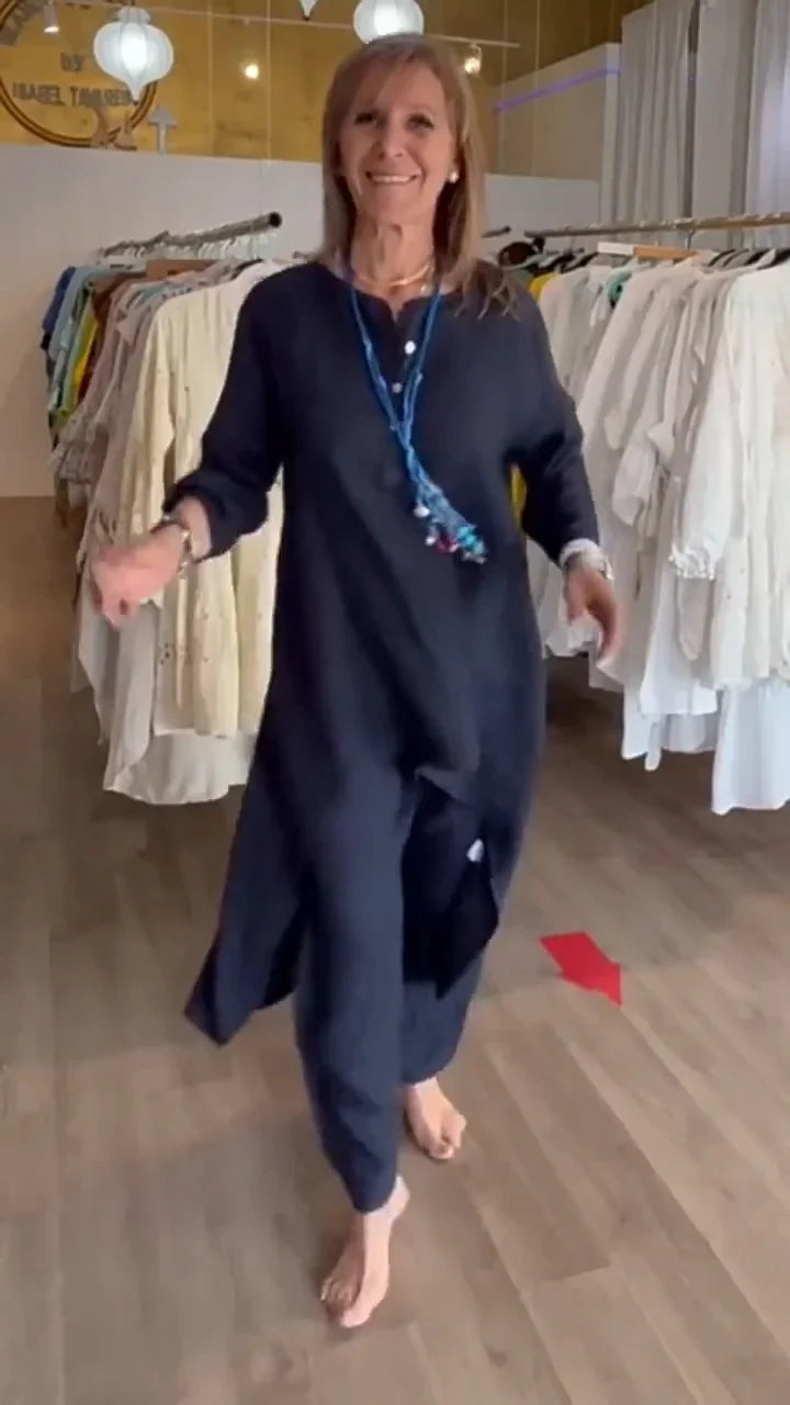 שירז - סט קיץ מפשתן