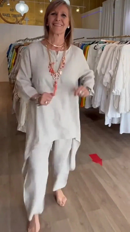 שירז - סט קיץ מפשתן