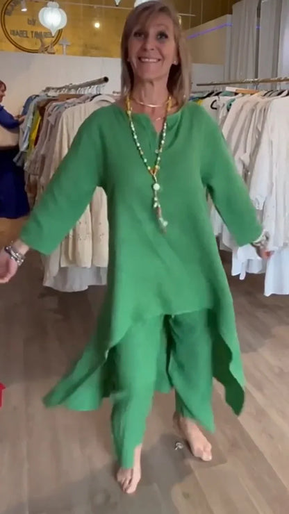 שירז - סט קיץ מפשתן