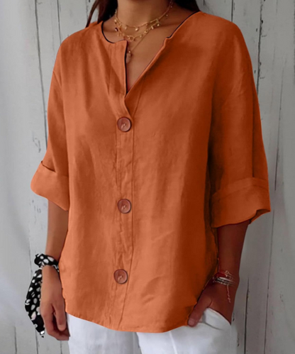 חולצה נוחה Karen Komfort™ | חולצה אלגנטית ונעימה עם התאמה מחמיאה