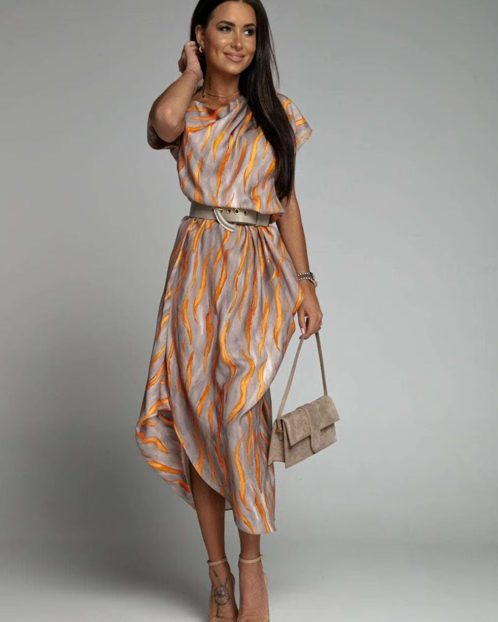 Angie - שמלה אלגנטית וסטיילית לאירועים מיוחדים