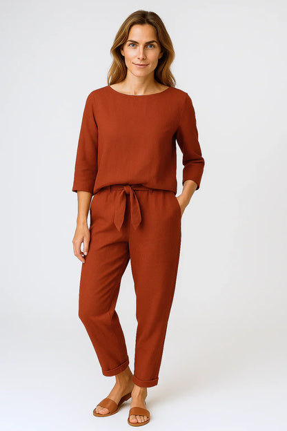 סט דו-חלקי אלגנטי של Aimee - פריט חובה לאירועים מיוחדים