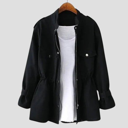 Anjelah - מעיל קז'ואל אלגנטי עם שרוולים ארוכים וז'קט מרובה כיסים לפריט אופנתי ומעשי