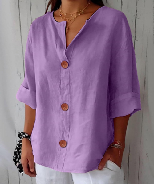 חולצה נוחה Karen Komfort™ | חולצה אלגנטית ונעימה עם התאמה מחמיאה