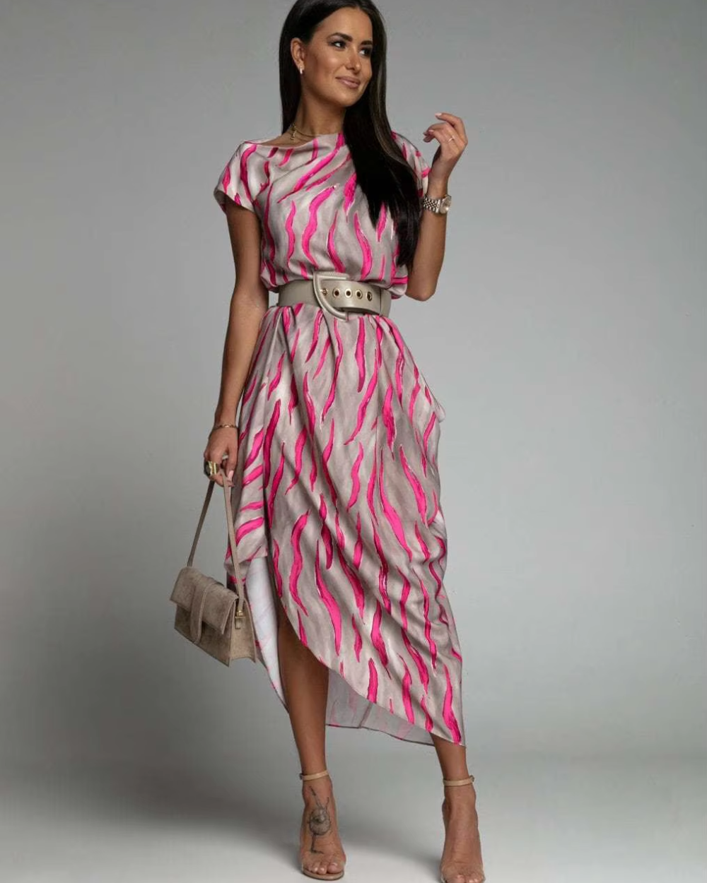 Angie - שמלה אלגנטית וסטיילית לאירועים מיוחדים