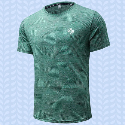 Artem - חולצת טי קז'ואל עם שרוולים קצרים וצווארון עגול לנוחות ואופנה