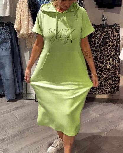 חולצת פוש אפ Else HoodieKjole™ | שמלה נוחה ומסוגננת עם גזרה מחמיאה