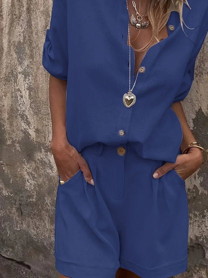 סט קיץ אופנתי ומשודרג בשני חלקים של Arampatzi