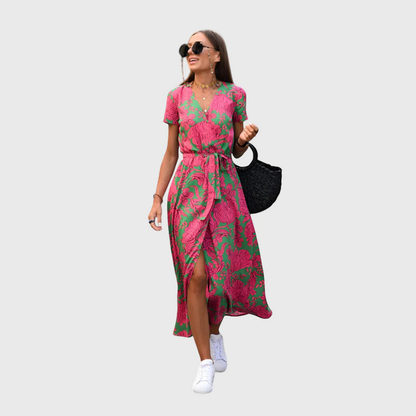 קלורינדה | שמלה תוצרת יד מעודנת בעיצוב אלגנטי