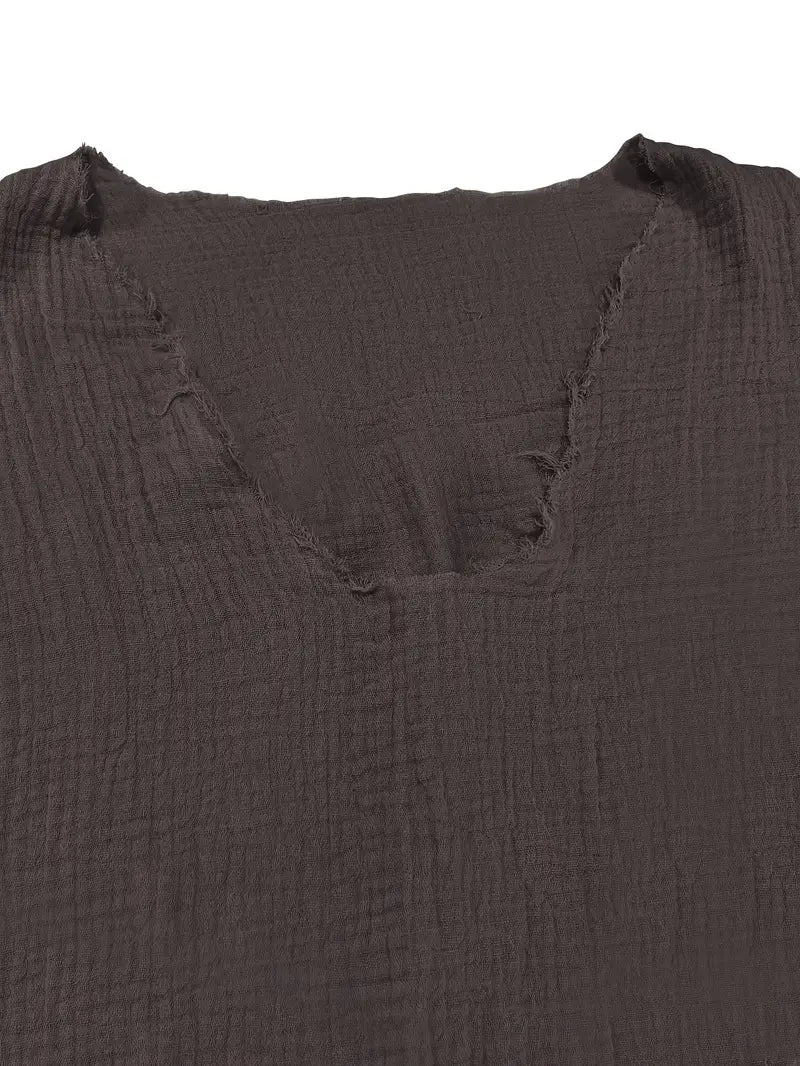 בנסון - חולצת קיץ אופנותית עם שרוולים ארוכים להפנאת הקיץ