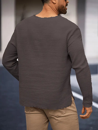 בנסון - חולצת קיץ אופנותית עם שרוולים ארוכים להפנאת הקיץ