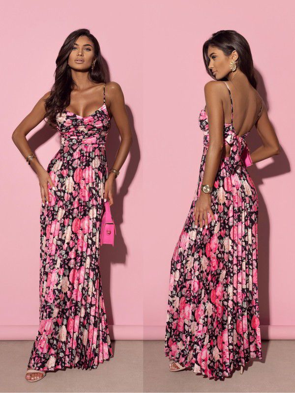 שמלת מקסי פרחונית מהממת לקיץ