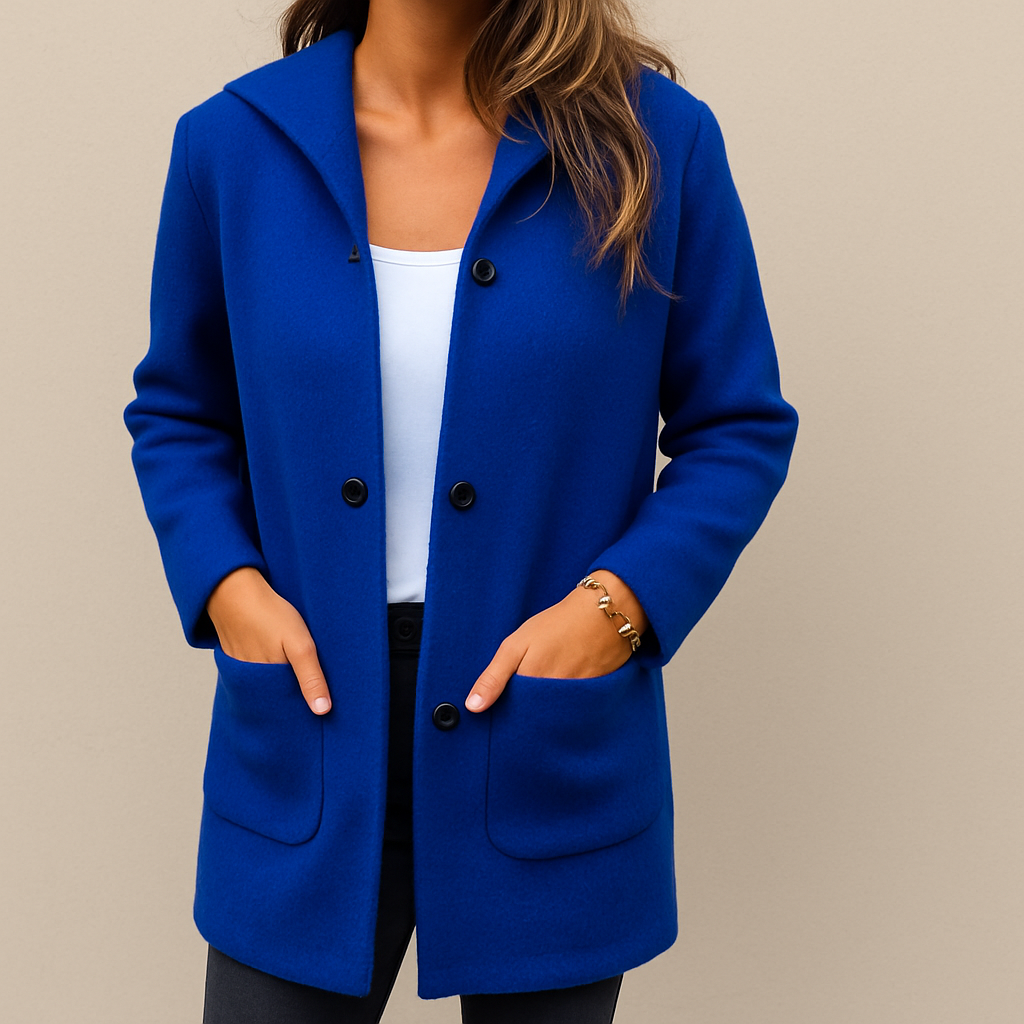 קאסה | מעיל נשים עם כובע, עיצוב רב-תכליתי וסגנון אלגנטי