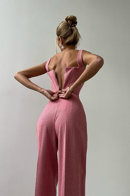 סט תלת חלקי עם בלייזר כפול שורה