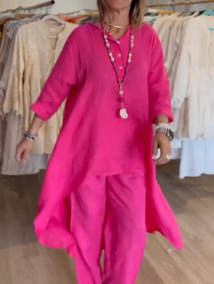 שירז - סט קיץ מפשתן