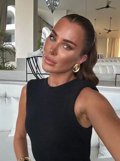 Ana - שמלת מקסי מרהיבה עם פרנזים לסטייל ייחודי