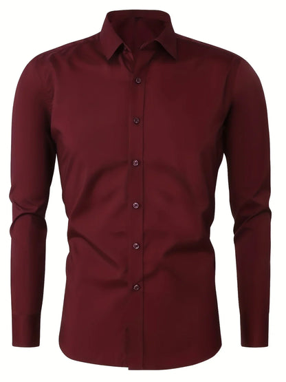 ביטוי אופנתי ואלגנטי: חולצה מסוגננת עם שרוולים ארוכים וכפתורים של Byron