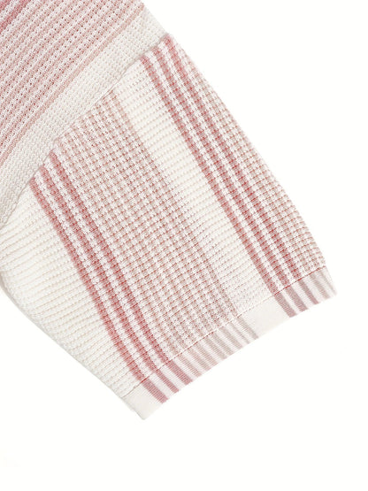 Avram - חולצת פסים קז'ואל אופנתית עם כפתורים לביטחון וסטייל