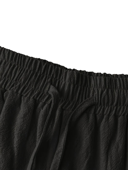 Callan - מכנסיים קצרים קלים ונוחים מבד פשתן עם כיס לסטייל מושלם